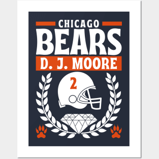 Chicago Bears D. J. Moore 2 Edition 2 Posters and Art